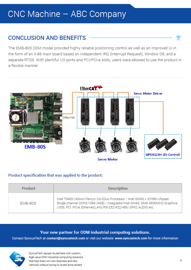 Case Study | Industrial Automation | CNC Machine