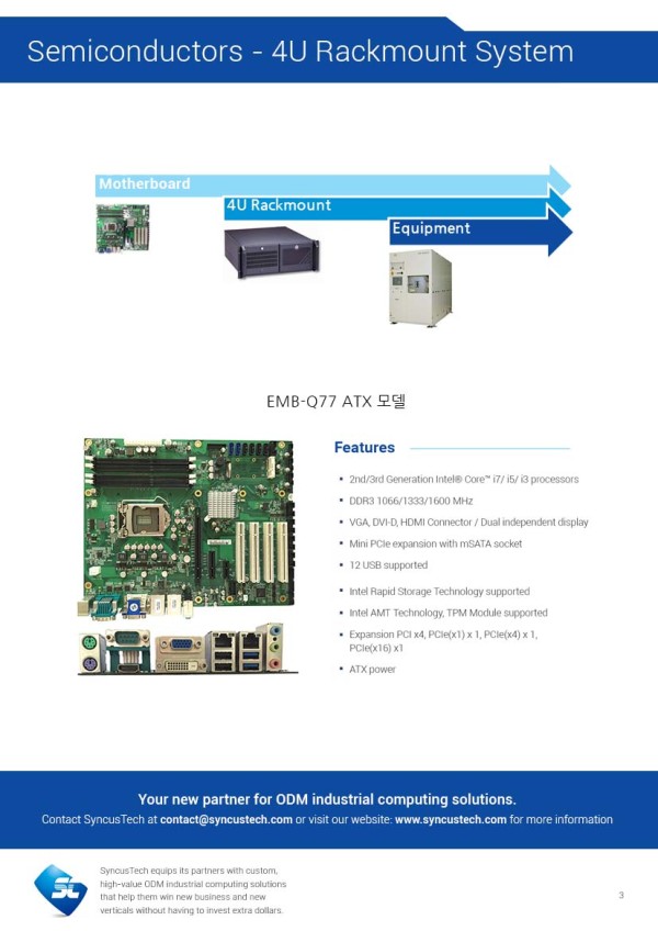 Case Study | Semiconductors | 4U Rackmount System